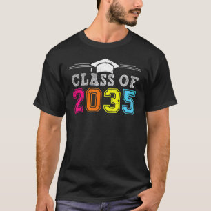 Klasse van 2035 groeien met mij Afstuderen eerste T-shirt