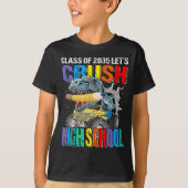 Klasse van 2035 Laten we de middelbare school verp T-shirt (Voorkant)