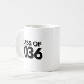 Klasse van 2036 koffiemok (Voorkant links)