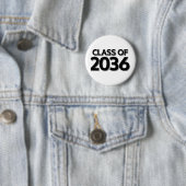 Klasse van 2036 ronde button 5,7 cm (In situ)