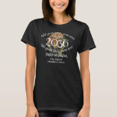 Klasse van 2036 Uw Jaar Feest Celebration Afstudee T-shirt (Voorkant)