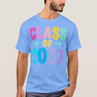 Klasse van 2037 Afstuderen groeit met mij T-shirt