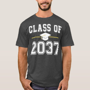 Klasse van 2037 groeien met mij Afstuderen eerste T-shirt