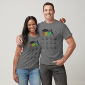 Klasse van 2037 groeien met mij ruimte voor vinkje t-shirt (Unisex)