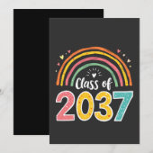 Klasse van 2037 Kindergarten Afstuderen School Kaart (Voorkant / Achterkant)