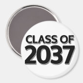 Klasse van 2037 magneet (Voorkant / Achterkant)