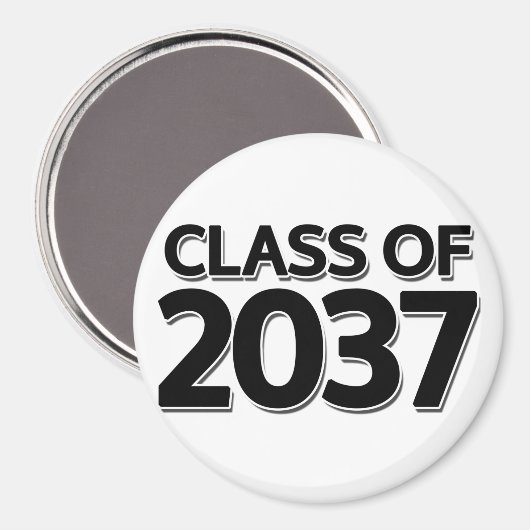 Klasse van 2037 magneet (Voorkant / Achterkant)