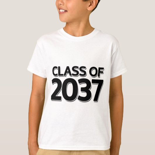 Klasse van 2037 t-shirt (Voorkant)