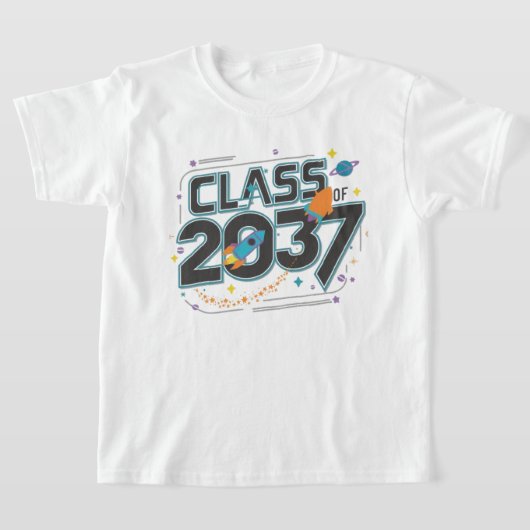 Klasse van 2037 t-shirt (Laagn)