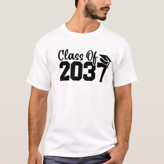 Klasse van 2037 t-shirt (Voorkant)