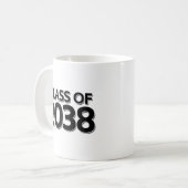 Klasse van 2038 koffiemok (Voorkant links)