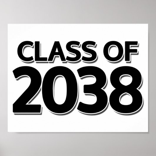 Klasse van 2038 poster (Voorkant)