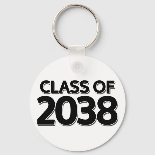 Klasse van 2038 sleutelhanger (Voorkant)