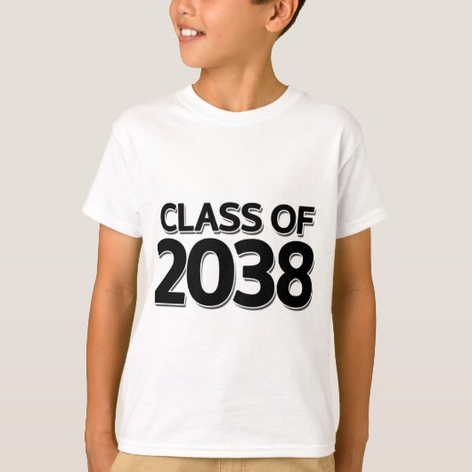 Klasse van 2038 t-shirt (Voorkant)