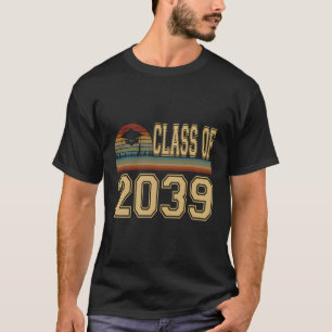 Klasse van 2039 groeien met mij t-shirt