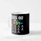 Klasse van 2039 kleuterschool Afstuderen 12e klas Koffiemok (Voorkant links)