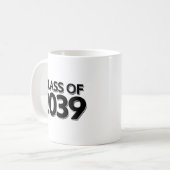 Klasse van 2039 koffiemok (Voorkant links)