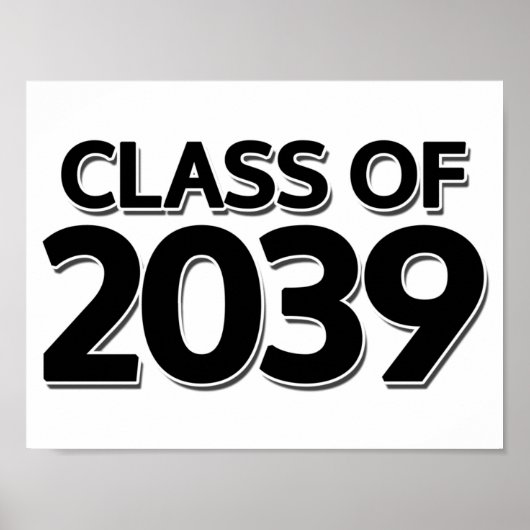 Klasse van 2039 poster (Voorkant)