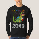 Klasse van 2040 Rex Afstuderen groeit met mij T-shirt (Voorkant)