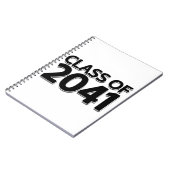 Klasse van 2041 notitieboek (Linkerzijde)