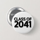 Klasse van 2041 ronde button 5,7 cm (Voorkant /achterkant)