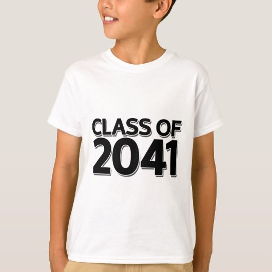 Klasse van 2041 t-shirt (Voorkant)