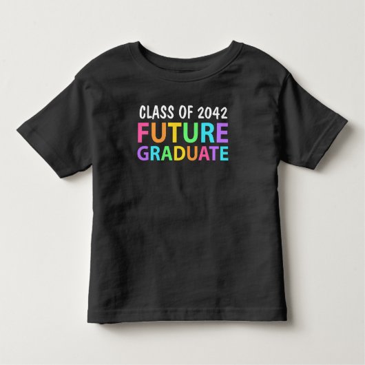 Klasse van 2042 Toekomst Afstuderen Kinder Shirts (Voorkant)