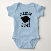 Klasse van 2043 Baby Shirt (Voorkant)