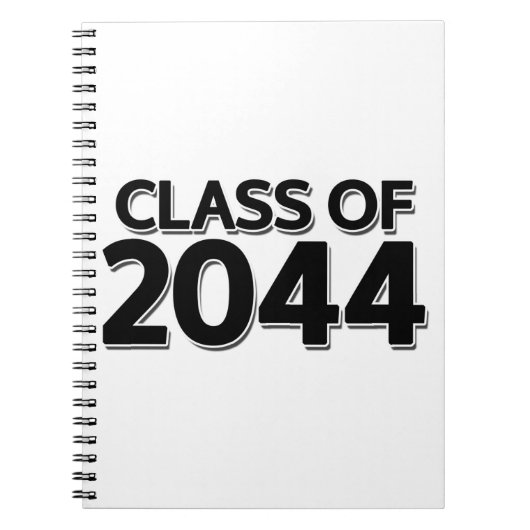 Klasse van 2044 notitieboek (Voorkant)