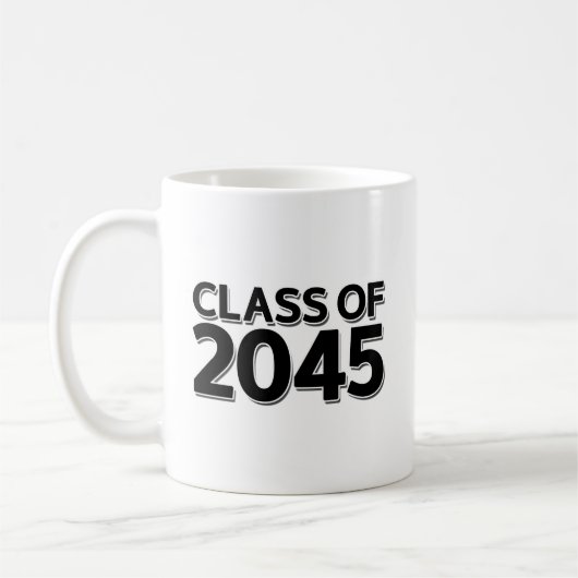 Klasse van 2045 koffiemok (Links)