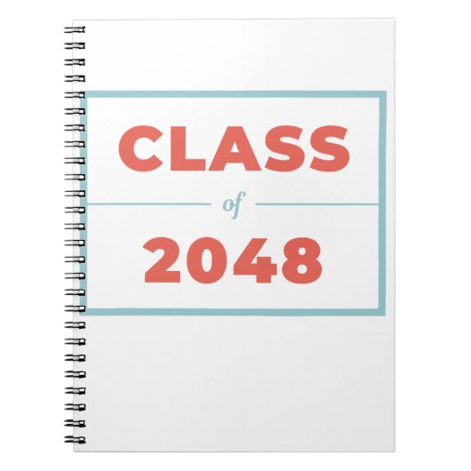 Klasse van 2048 notitieboek (Voorkant)