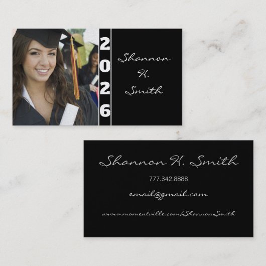 Klasse van 209 senior Kaarten Contactkaartje (Voorkant / Achterkant)