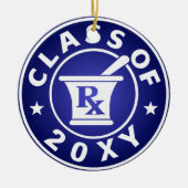 Klasse van 20? Farmacie Keramisch Ornament (Voorkant)