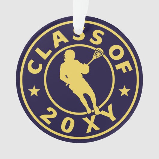 Klasse van 20? Lacrosse Ornament (voorkant)