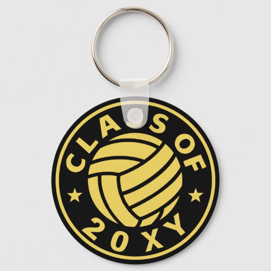 Klasse van 20? Volleyball Sleutelhanger (Voorkant)