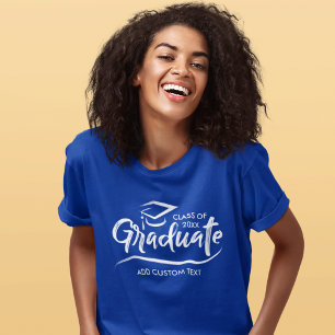Klasse van 20XX Afstudeerder Pet - Aangepast Afstu T-shirt
