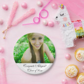 Klasse van 20XX Afstudeerder van het Congrat Papieren Bordje (Feest)