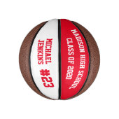 Klasse van 20XX Afstuderen Basketball Basketbal (Verticaal)