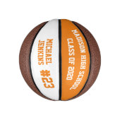 Klasse van 20XX Afstuderen Basketball (ELK JAAR) Basketbal (Verticaal)