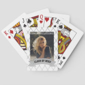Klasse van 20xx Afstuderen Foto Lijst Pokerkaarten (Achterkant)