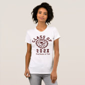 Klasse van 20XX Afstuderen T-shirt (Voorkant volledig)