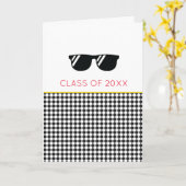KLASSE VAN 20XX Afstuderen Zonnebril WAY TO GO! Kaart (Gele Bloem)