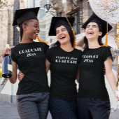 Klasse van 20xx Afstuderen zwart Shirt