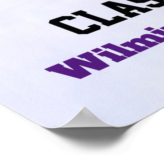 Klasse van 20xx Cute Koala Beer in Graduation Cap Poster (Hoek)