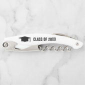 Klasse van 20XX-degressivatie wijnflesopener Kurkentrekker (Voorkant)