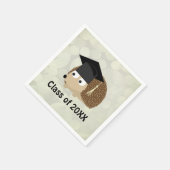 Klasse van 20XX Egel Afstuderen Servet (Hoek)