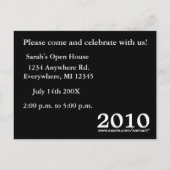 Klasse van 20XX Uitnodigingen voor afstuderen (Achterkant)