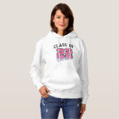 Klasse van 22 senior hoodie (Voorkant volledig)