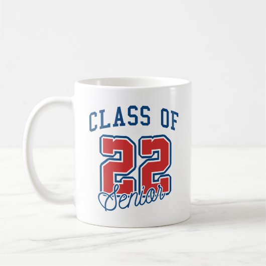 Klasse van 22 senior koffiemok (Links)