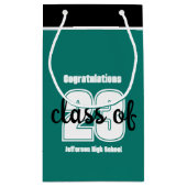 Klasse van (23) aangepaste Senior Small gift bag Klein Cadeauzakje (Achterkant)